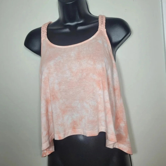 Donated! Y2K Mudd Tie Dye Peach Frenzy Crop Top sz S - Picture 1 of 9